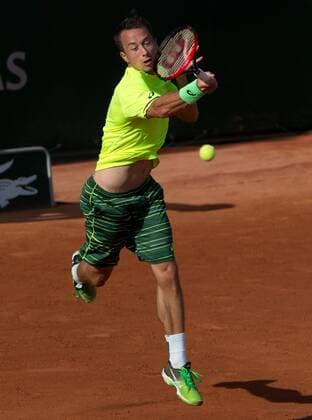 Philipp Kohlschreiber (GER) Tennis - French Open 2015 - Grand Slam ITF ATP Tennis Herren WTA Tennis Damen - Roland Garros - Paris - - France - 27 May 2015. Juergen Hasenkopf