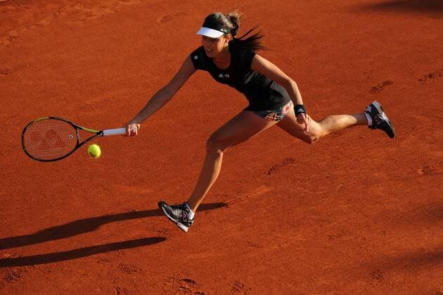 Ana Ivanovic (Ser) TENNIS : Tournoi de Roland Garros 2015 - 26 05 2015 TennisMagazine Panoramic 
