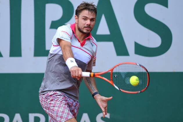 Stanislas Wawrinka (Sui) TENNIS : Tournoi de Roland Garros 2015 - 26 05 2015 TennisMagazine Panoramic 