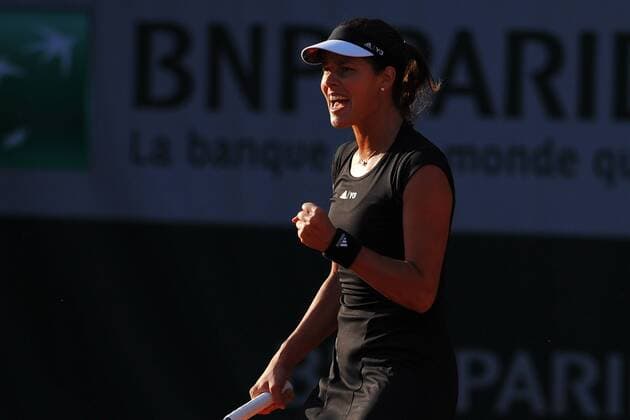 Ana Ivanovic (Ser) TENNIS : Tournoi de Roland Garros 2015 - 26 05 2015 TennisMagazine Panoramic 