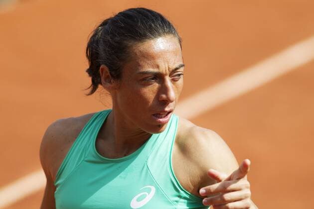TENNIS - WTA Tennis Damen French Open 2015 PARIS,FRANCE,28.MAY.15 - TENNIS - WTA Tour, Grand Slam, Roland Garros, French Open. Image shows Francesca Schiavone (ITA). GEPAxpictures xMatthiasxHauer