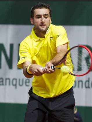TENNIS - ATP Tennis Herren French Open 2015 PARIS,FRANCE,28.MAY.15 - TENNIS - ATP World Tour, Grand Slam, Roland Garros, French Open. Image shows Marin Cilic (CRO). GEPAxpictures xMatthiasxHauer
