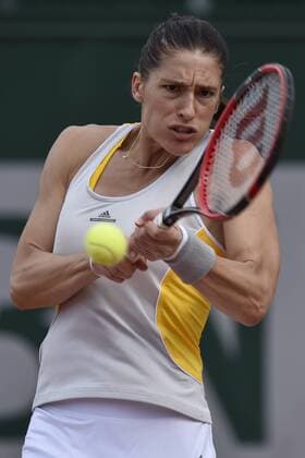 PARIS, 28.05.2015, Andrea Petkovic (GER) bei den Tennis French Open 2015 in Paris