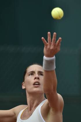 PARIS, 28.05.2015, Andrea Petkovic (GER) bei den Tennis French Open 2015 in Paris
