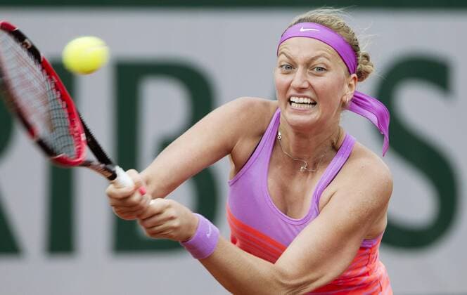 TENNIS - WTA Tennis Damen French Open 2015 PARIS,FRANCE,28.MAY.15 - TENNIS - WTA Tour, Grand Slam, Roland Garros, French Open. Image shows Petra Kvitova (CZE). GEPAxpictures xMatthiasxHauer