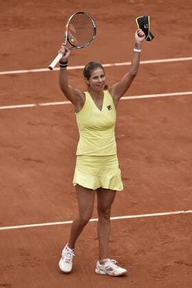 PARIS, 28.05.2015, Julia Goerges (GER) bei den Tennis French Open 2015 in Paris