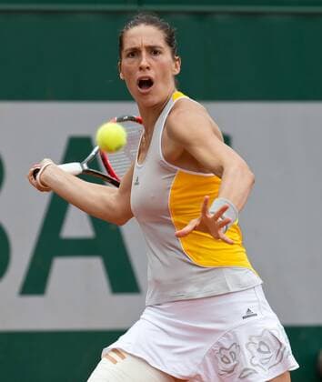 Andrea Petkovic (GER) Tennis - French Open 2015 - Grand Slam ITF ATP Tennis Herren WTA Tennis Damen - Roland Garros - Paris - - France - 28 May 2015. Juergen Hasenkopf