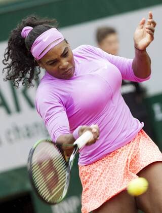 TENNIS - WTA Tennis Damen French Open 2015 PARIS,FRANCE,28.MAY.15 - TENNIS - WTA Tour, Grand Slam, Roland Garros, French Open. Image shows Serena Williams (USA). GEPAxpictures xMatthiasxHauer