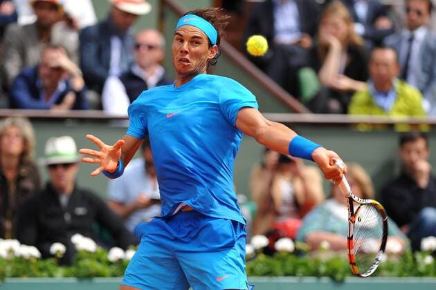 Rafael Nadal (ESP) - Tennis, French Open 2015, Roland Garros in Paris Frankreich- 28 05 2015 TennisMagazine Panoramic 