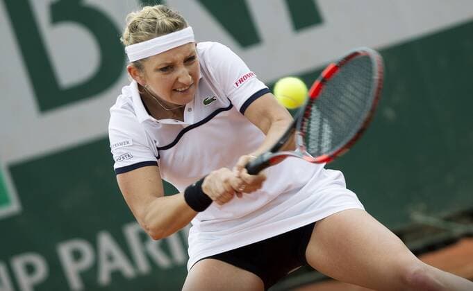 TENNIS - WTA Tennis Damen French Open 2015 PARIS,FRANCE,28.MAY.15 - TENNIS - WTA Tour, Grand Slam, Roland Garros, French Open. Image shows Timea Bacsinszky (SUI). GEPAxpictures xMatthiasxHauer