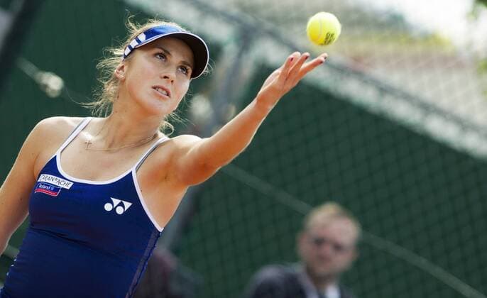 TENNIS - WTA Tennis Damen French Open 2015 PARIS,FRANCE,28.MAY.15 - TENNIS - WTA Tour, Grand Slam, Roland Garros, French Open. Image shows Belinda Bencic (SUI). GEPAxpictures xMatthiasxHauer