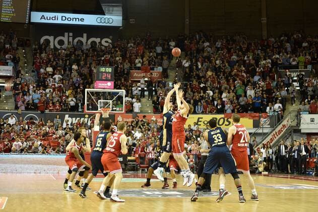 TipOff im Audi Dome, FC Bayern Muenchen Basketball vs Alba Berlin, Playoff, Halbfinale, Basketball Bundesliga Saison 2014 2015, Beko BBL,28.05.15