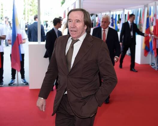 Fussball International 65. FIFA Kongress in Zuerich 28.05.2015 Eroeffnung: Guenter Netzer (Deutschland) auf dem Roten Tepppich 