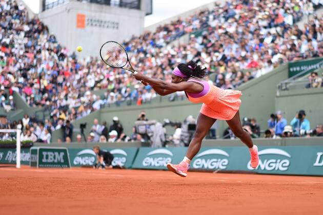 Serena Williams (USA) - Tennis, French Open 2015, Roland Garros in Paris Frankreich - 28 05 2015 TennisMagazine Panoramic 
