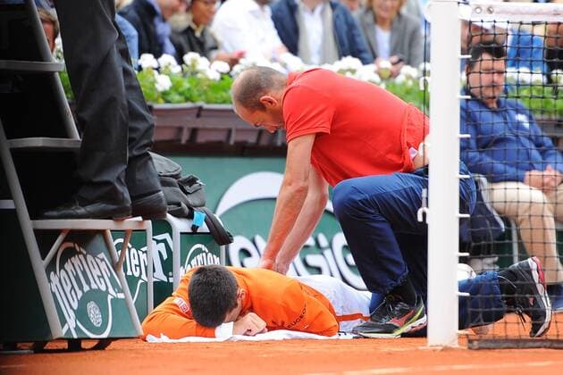Novak Djokovic (Ser) - Tennis, French Open 2015, Roland Garros in Paris Frankreich - 28 05 2015 TennisMagazine Panoramic 