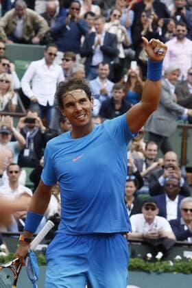 Tennis, French Open,Roland Garros, Paris, France, MAY 28, Rafael Nadal during their singles match at the French Open tennis tournament at Roland Garros in Paris, France, May 28, 2015 (Photo: alfonso jimenez valero Cordon Press) 