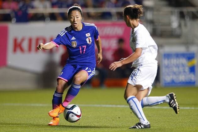 Yuki Ogimi (JPN), MAY 28, 2015 - Football Soccer : KIRIN Challenge Cup 2015 match between Japan 1-0 Italy at Minaminagano Sports Park, Nagano, Japan. NoxThirdxPartyxSales  (qdwa040643)