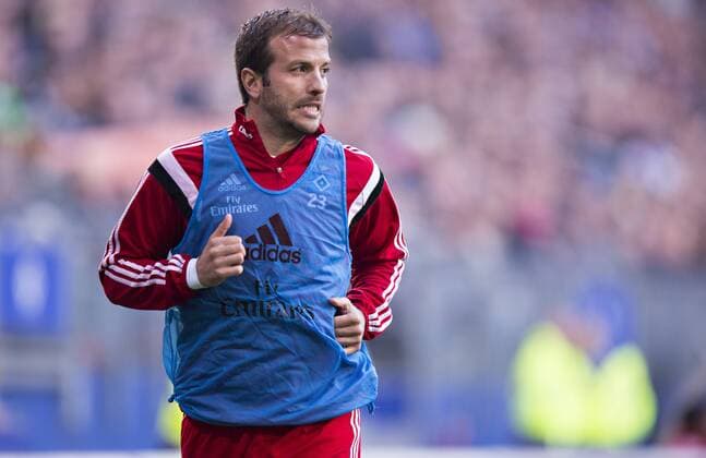 Hamburg, 28.05.2015, Imtech - ARENA Rafael van der Vaart (HSV) Hamburger SV - Karlsruhe SC