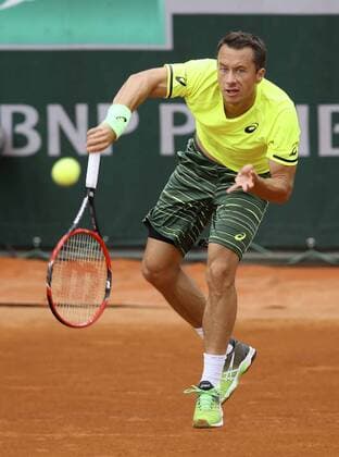 Foto : Philipp Kohlschreiber ( GER ) Tennis French Open in Paris Do. 28.05.2015