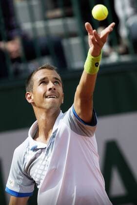 TENNIS - ATP Tennis Herren French Open 2015 PARIS,FRANCE,29.MAY.15 - TENNIS - ATP World Tour, Grand Slam, Roland Garros, French Open. Image shows Lukas Rosol (CZE). GEPAxpictures xMatthiasxHauer