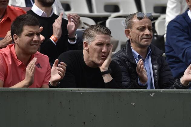PARIS, 29.05.2015, Bastian Schweinsteiger (GER) als Zuschauer bei den Tennis French Open 2015 in Paris