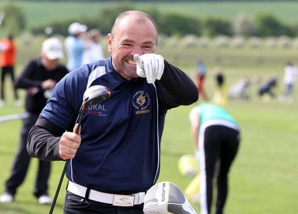 9. Thüringer Charity Open Mühlberg 29.05.15 , Mühlberg, Gut Ringhofen, 9. Thüringer Charity Open, Golf-Benefiz-Turnier im Bild: Sven Ottke