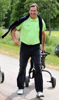 9. Thüringer Charity Open Mühlberg 29.05.15 , Mühlberg, Gut Ringhofen, 9. Thüringer Charity Open, Golf-Benefiz-Turnier im Bild: Lars Riedel