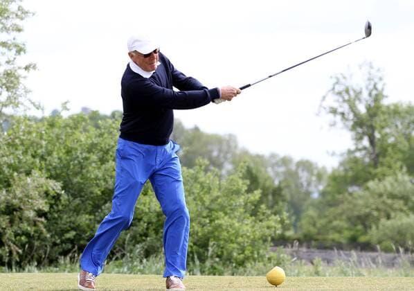 9. Thüringer Charity Open Mühlberg 29.05.15 , Mühlberg, Gut Ringhofen, 9. Thüringer Charity Open, Golf-Benefiz-Turnier im Bild: Franz Beckenbauer