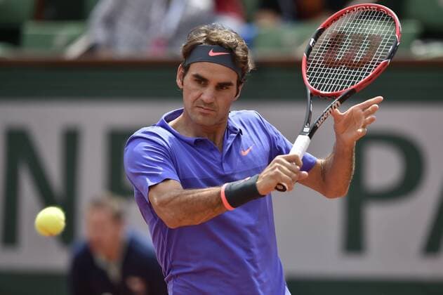 PARIS, 29.05.2015, Roger Federer (SUI) bei den Tennis French Open 2015 in Paris