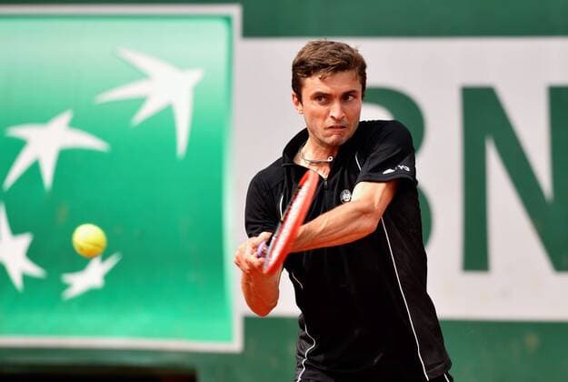 Gilles Simon (fra) - - Tennis, French Open 2015, Roland Garros, Paris Frankreich - 29 05 2015 AnthonyBIBARD FEP Panoramic 