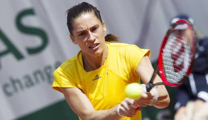 TENNIS - WTA Tennis Damen French Open 2015 PARIS,FRANCE,30.MAY.15 - TENNIS - WTA Tour, Grand Slam, Roland Garros, French Open. Image shows Andrea Petkovic (GER). GEPAxpictures xMatthiasxHauer