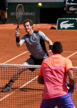 Andy Murray (GBR) Tennis - French Open 2015 - Grand Slam ITF ATP Tennis Herren WTA Tennis Damen - Roland Garros - Paris - - France - 30 May 2015.