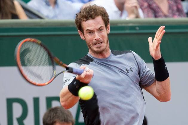 May 30, 2015: Andy MURRAY of United Kingdom in action in a 3rd round match against Nick KYRGIOS of Australia on day seven of the 2015 French Open tennis tournament at Roland Garros in Paris, France. MURRAY won 64 62 63. Sydney Low Cal Media. Tennis 2015: French Open MAY 30 - ZUMAc04_