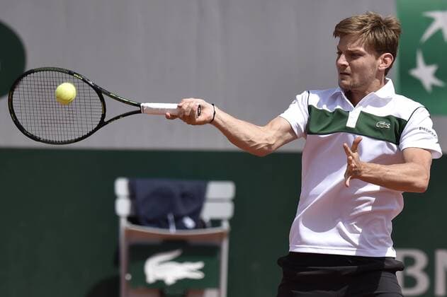 PARIS, 30.05.2015, David Goffin (BEL) bei den Tennis French Open 2015 in Paris