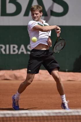 PARIS, 30.05.2015, David Goffin (BEL) bei den Tennis French Open 2015 in Paris