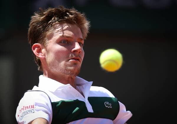 - PARIS, FRANCE: Belgian David Goffin pictured in action during a tennis match between Belgian David Goffin and French Jeremy Chardy in round 3 of the men s singles at the Roland Garros French Open tennis tournament, in Paris, France, Saturday 30 May 2015. The Roland Garros Grand Slam takes place from 24 May to 07 June 2015. VIRGINIExLEFOUR  x04633573x