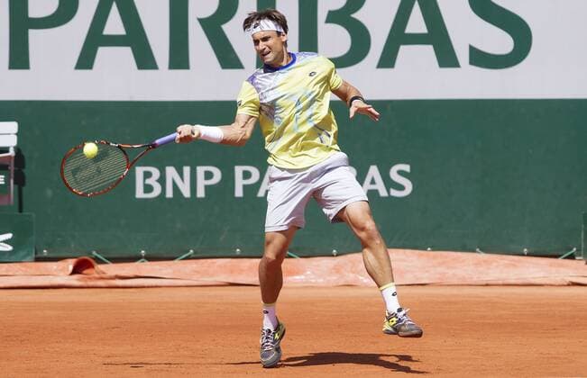 TENNIS - ATP Tennis Herren French Open 2015 PARIS,FRANCE,30.MAY.15 - TENNIS - ATP World Tour, Grand Slam, Roland Garros, French Open. Image shows David Ferrer (ESP). GEPAxpictures xMatthiasxHauer