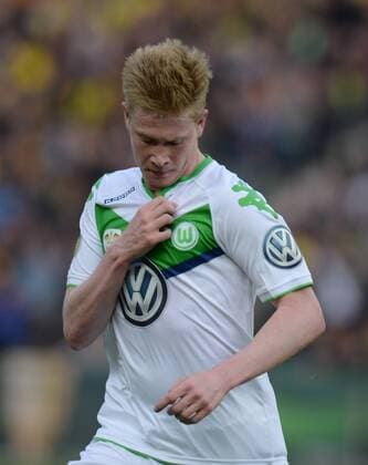 Fussball, Herren, DFB-Pokal, Saison 2014 15, 72. Finale um den DFB-Pokal, Borussia Dortmund - VfL Wolfsburg, Kevin De Bruyne (Wolfsburg), Jubel nach Tor zum 1:2, 30.05. 2015,