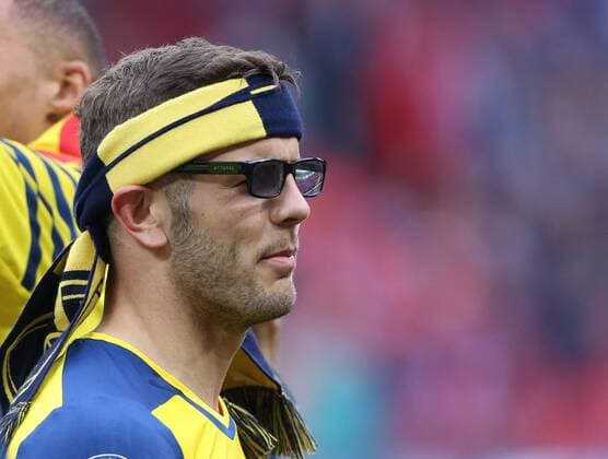 Arsenal s Jack Wilshere wears his glasses FA Cup Final - Arsenal vs Aston Villa - Wembley Stadium - England - 30th May 2015 - Picture David Klein Sportimage EDITORIAL USE ONLY. No use with unauthorised audio, video, data, fixture lists, club league logos or live services. Online in-match use limited to 120 images, no video emulation. No use in betting, games or single club league player publications.