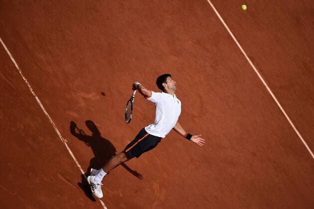 Novak Djokovic (SRB) TENNIS : Roland Garros 2015 - Internationaux de France - 30 05 2015 TennisMagazine Panoramic 