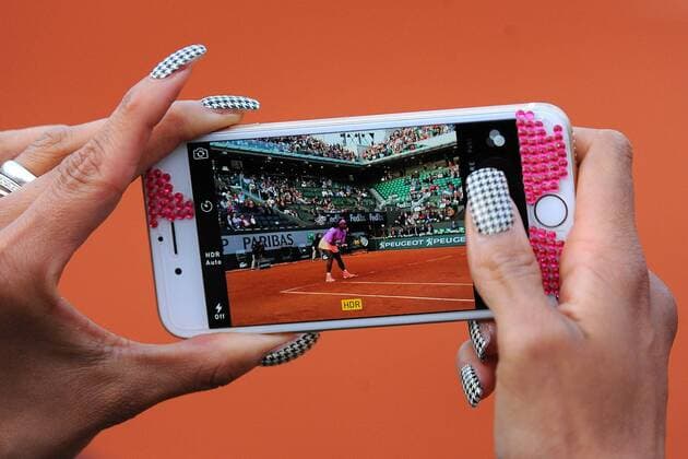 Serena Williams (USA) TENNIS : Roland Garros 2015 - Internationaux de France - 30 05 2015 TennisMagazine Panoramic 
