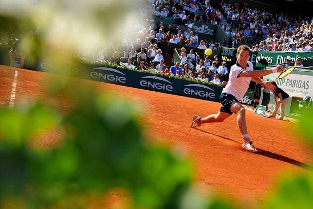 Richard Gasquet (FRA) TENNIS : Roland Garros 2015 - Internationaux de France - 30 05 2015 TennisMagazine Panoramic 