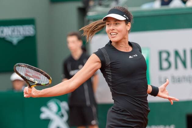 May 31, 2015: Ana IVANOVIC of Serbia in action in a 4th round match against Ekaterina MAKAROVA of the Russian Federation on day eight of the 2015 French Open tennis tournament at Roland Garros in Paris, France. Sydney Low Cal Media. Tennis 2015: French Open MAY 31 - ZUMAc04_