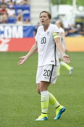Aktuell Fußball, Damen, Länderspiel, USA - Südkorea May 30, 2015: USA Women s national team Nationalteam forward Abby Wambach (20) is frustrated with play during the United States Womens vs. Korea Republic- International Friendly Länderspiel at Redbull Arena in Harrison, NJ. The US Women s National Team played The Korea Republic to a 0-0 draw. (Mandatory Credit: Kostas Lymperopoulos Cal Media SOCCER 2015: Korea Republic vs United States MAY 30 - ZUMAc04_