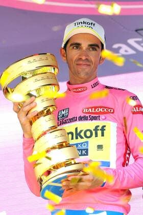 Mailand, Giro d Italia 2015 Alberto Contador 