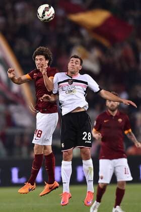 As Roma 31 05 2015 - Serie A AS Roma vs. US Palermo: Salih Ucan-Mato Jajalo 