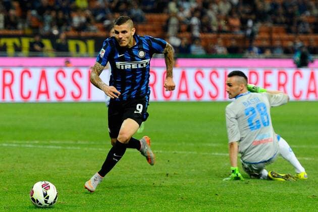 Gol fallito da Mauro Icardi Inter nel secondo tempo Milano 31-05-2015 Stadio Giuseppe Meazza - Football Calcio Serie A Inter Mailand vs. Empoli FC. giuseppexceleste