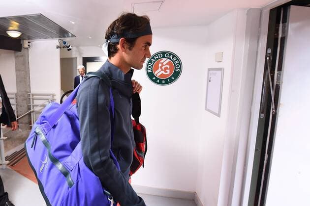 Gael monfils (Fra) vs Roger Federer (Sui) TENNIS : Roland Garros 2015 - French Open - 31 05 2015 TennisMagazine Panoramic 