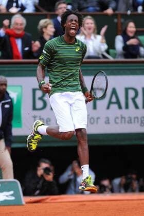 Gael Monfils (FRA) TENNIS : Roland Garros 2015 - Internationaux de France - 31 05 2015 TennisMagazine Panoramic 