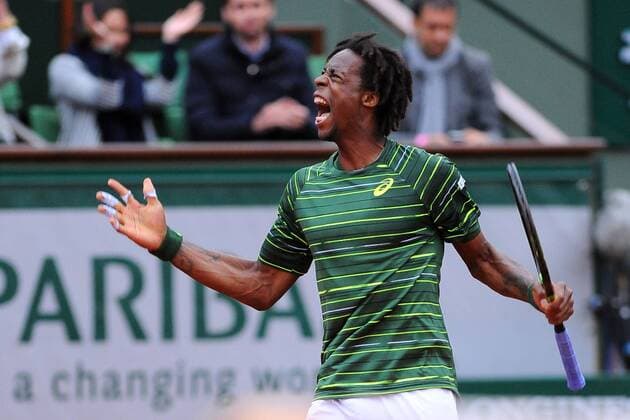 Gael Monfils (FRA) TENNIS : Roland Garros 2015 - Internationaux de France - 31 05 2015 TennisMagazine Panoramic 
